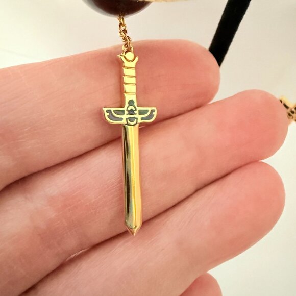 Milk Tooth Precipice Planet & Dagger Design Statement Earrings Sparkle Galaxy - Picture 12 of 15